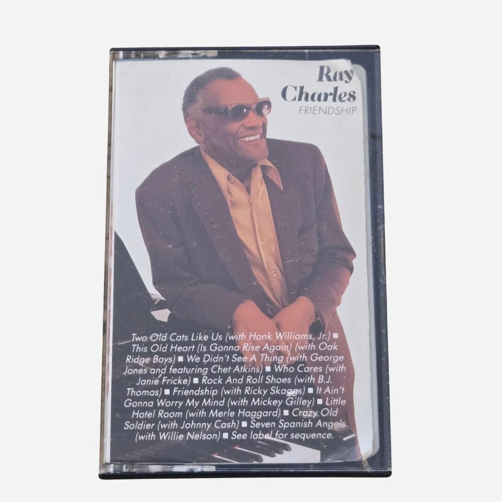 Ray Charles - Friendship cassette tape. Not Tested, As Is.